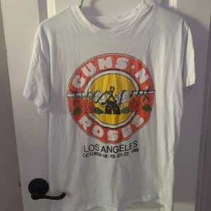 Medium Guns N Roses White T-Shirt